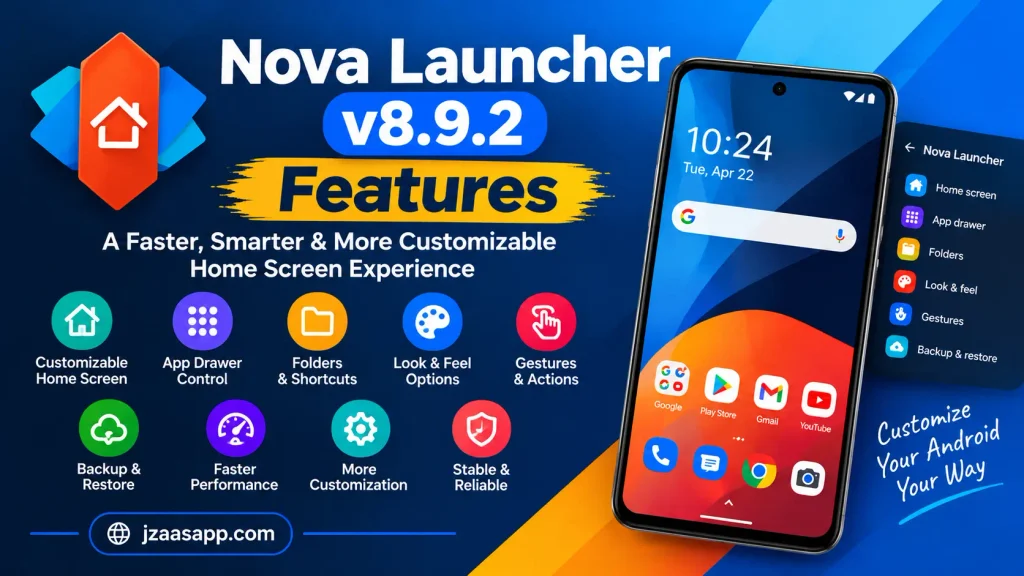 Nova Launcher v8.9.2 Features
